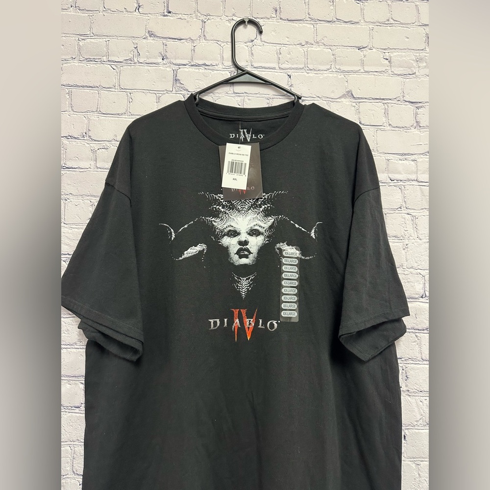 Diablo IV Black T-Shirt Blizzard Games Size XXLarge - Picture 2 of 4